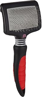 Mikki Dog, Cat, Puppy, Kitten Grooming Hard Pin Slicker Brush -For Knot, Tangles -Med-Lrg Pet-Large,Black
