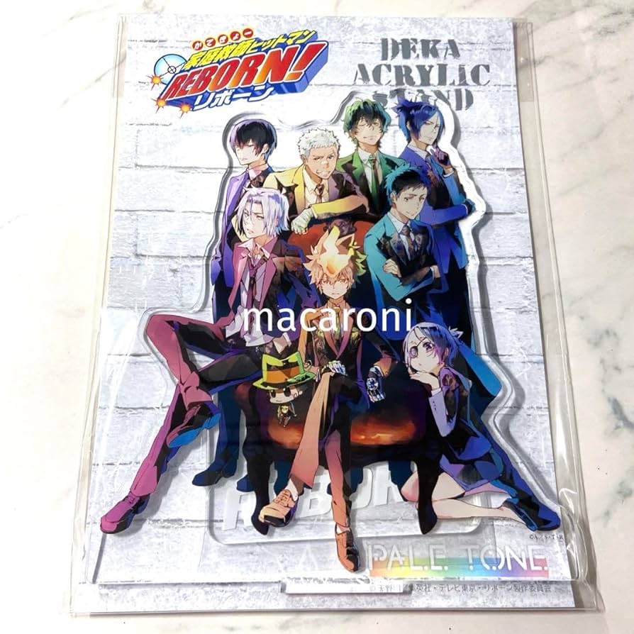 家庭教師ヒットマンREBORN pale tone アクスタ ボンゴレファミリー 家庭教師ヒットマンREBORN！ アクリルスタンド PALE TONE series
