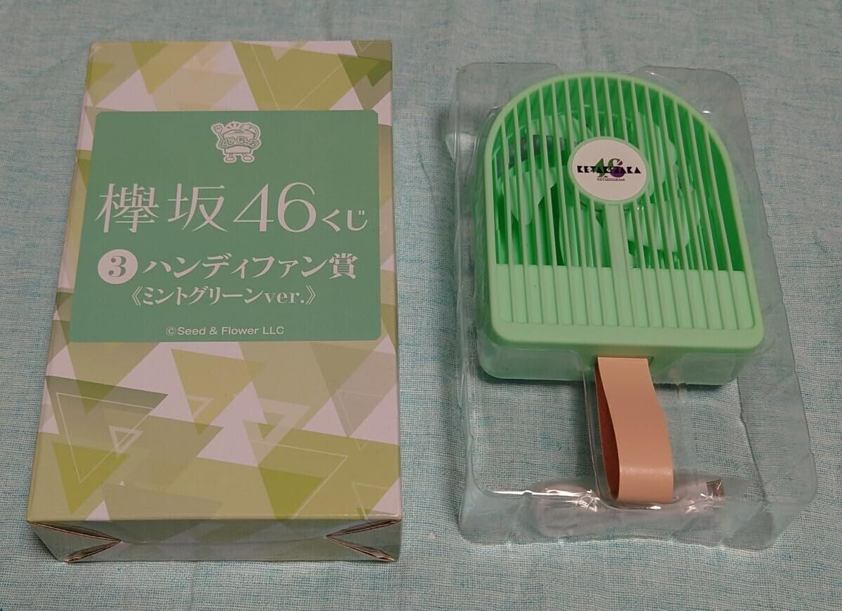Amazon.co.jp: 欅坂46くじハンディファン ミントグリーンA : おもちゃ