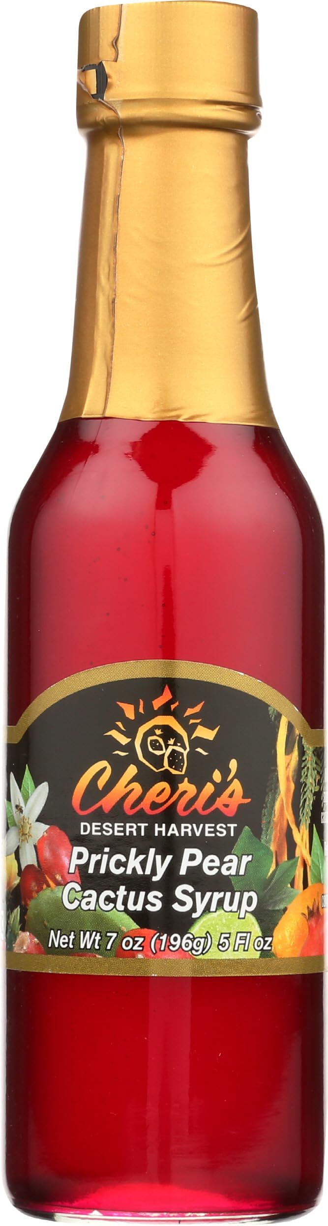 Cheri's Desert Harvest, Syrup Prickly Pear, 7 Ounce