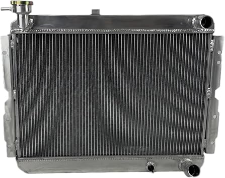 Aluminum Radiator 1980-1990 Compatible With Landcruiser HJ60 HJ62 HJ61 2H 12HT 4.0D 4.0TD MT 1981 1982 1982 1984 1985 1986 1987 198862MM Core