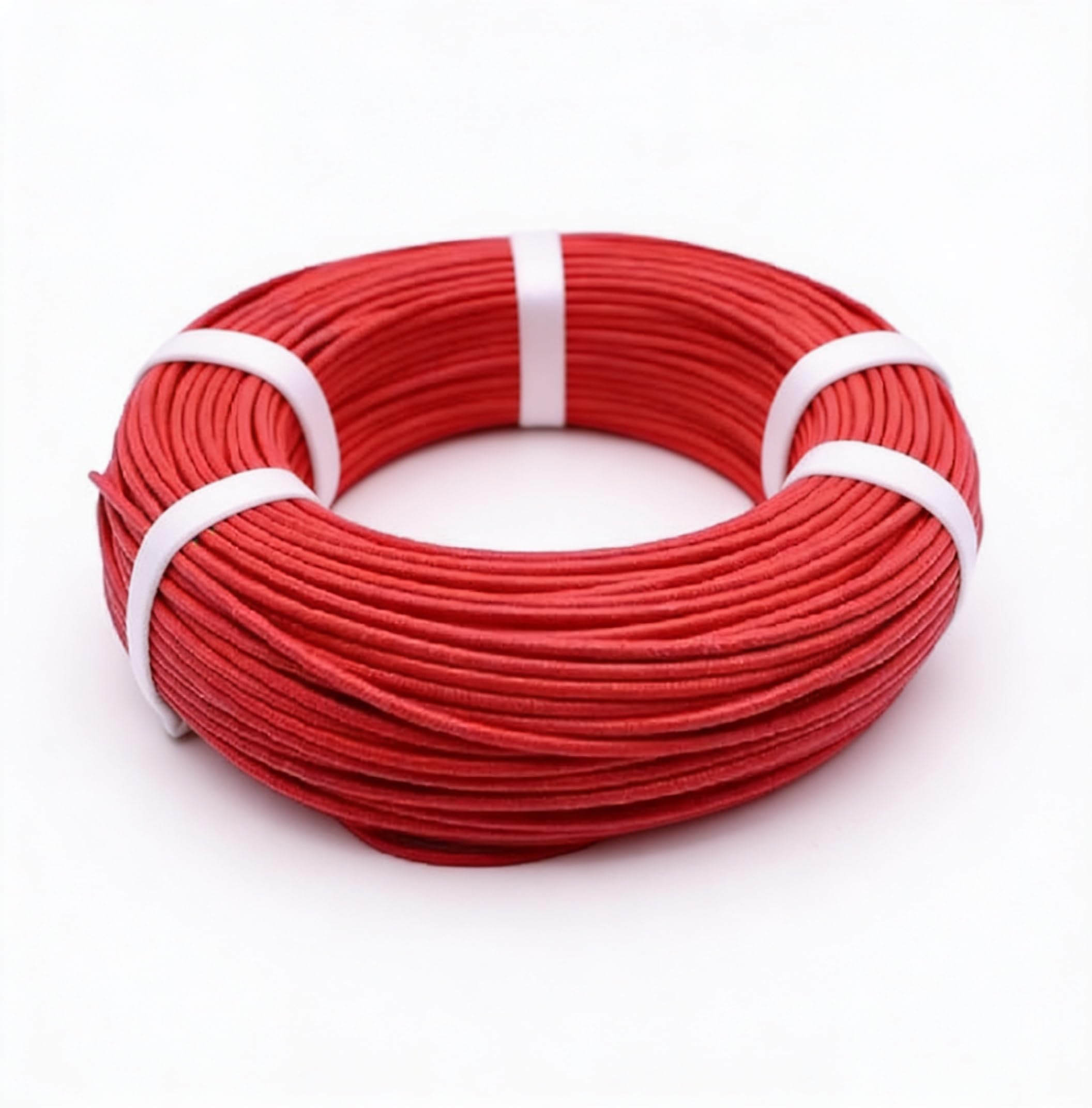 22AWG High Quality Ultra Flexible Silicone Wire – Red | Stranded Copper Hookup Wire for Electronics, Robotics & DIY Projects-image-17