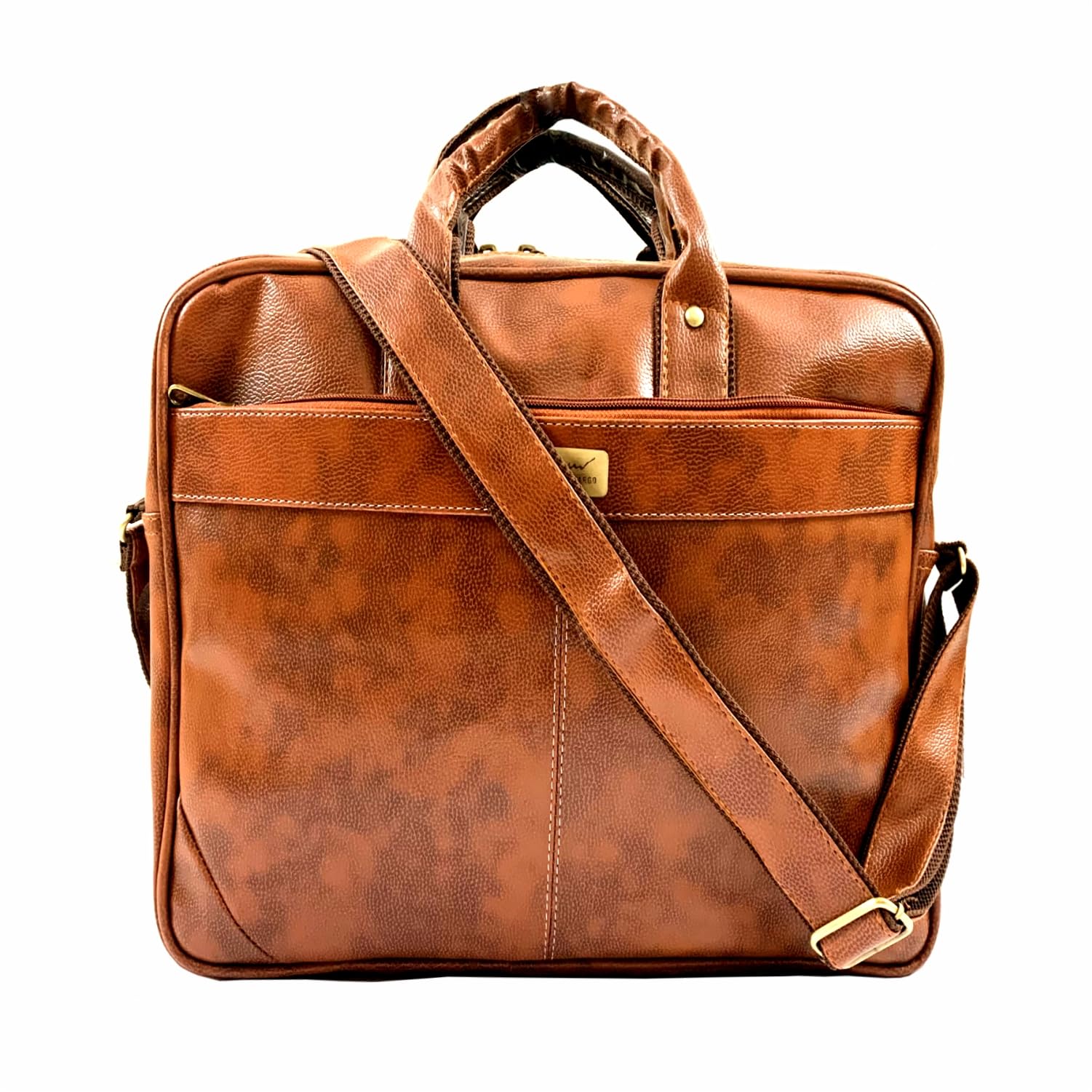 COOL INDIANS Laptop Bag Office Laptop Synthetic Leather Executive Formal 15.6 inch Laptop & MacBook Briefcase Messenger/Office/Travel/Business Bag for Men Women with Multiple compartments (TAN) (B0CTHDS7KG) Amazon Price History, Amazon Price Tracker