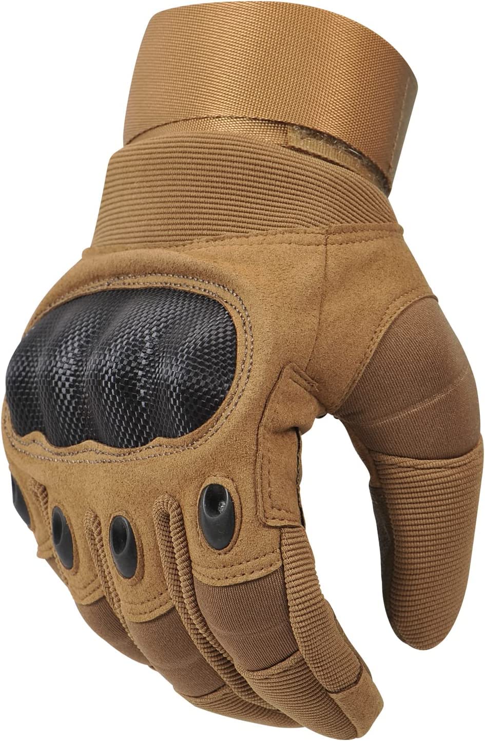 COTOP Motorcycle Gloves, Touch Screen Rigid Protective Gloves for Cycling, Bike Riding, Motorbike,Outdoor Mens' Gloves for Paintball Hunting Hiking Climbing ATV with Full Fingers