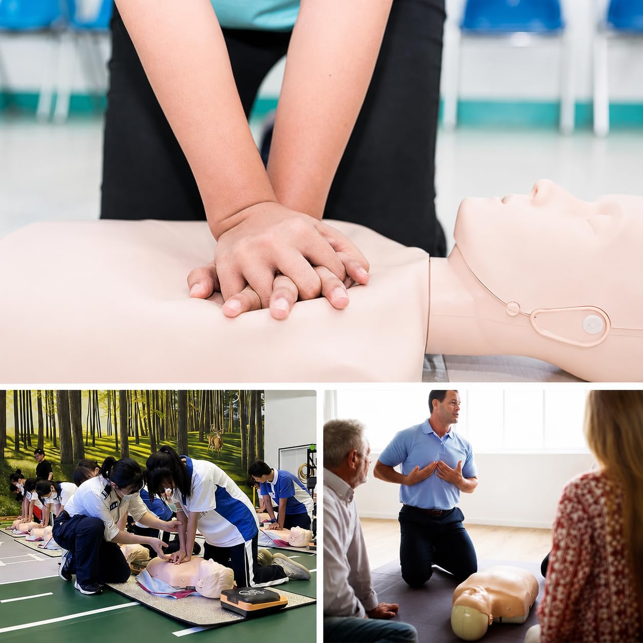 Kit di manichino da allenamento per adulti per insegnamento medico completo del corpo, ideale per l'allenamento di medici e infermieri, anatomia completa per la pratica delle abilità salvavita