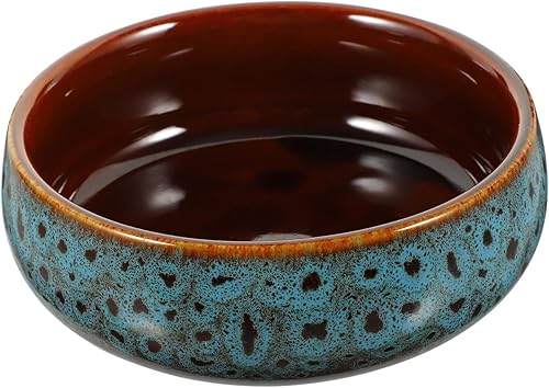 DOITOOL Maceta hidropónica de cerámica de 6.24 pulgadas, maceta profunda para decoración de jardín interior y exterior de narciso y loto