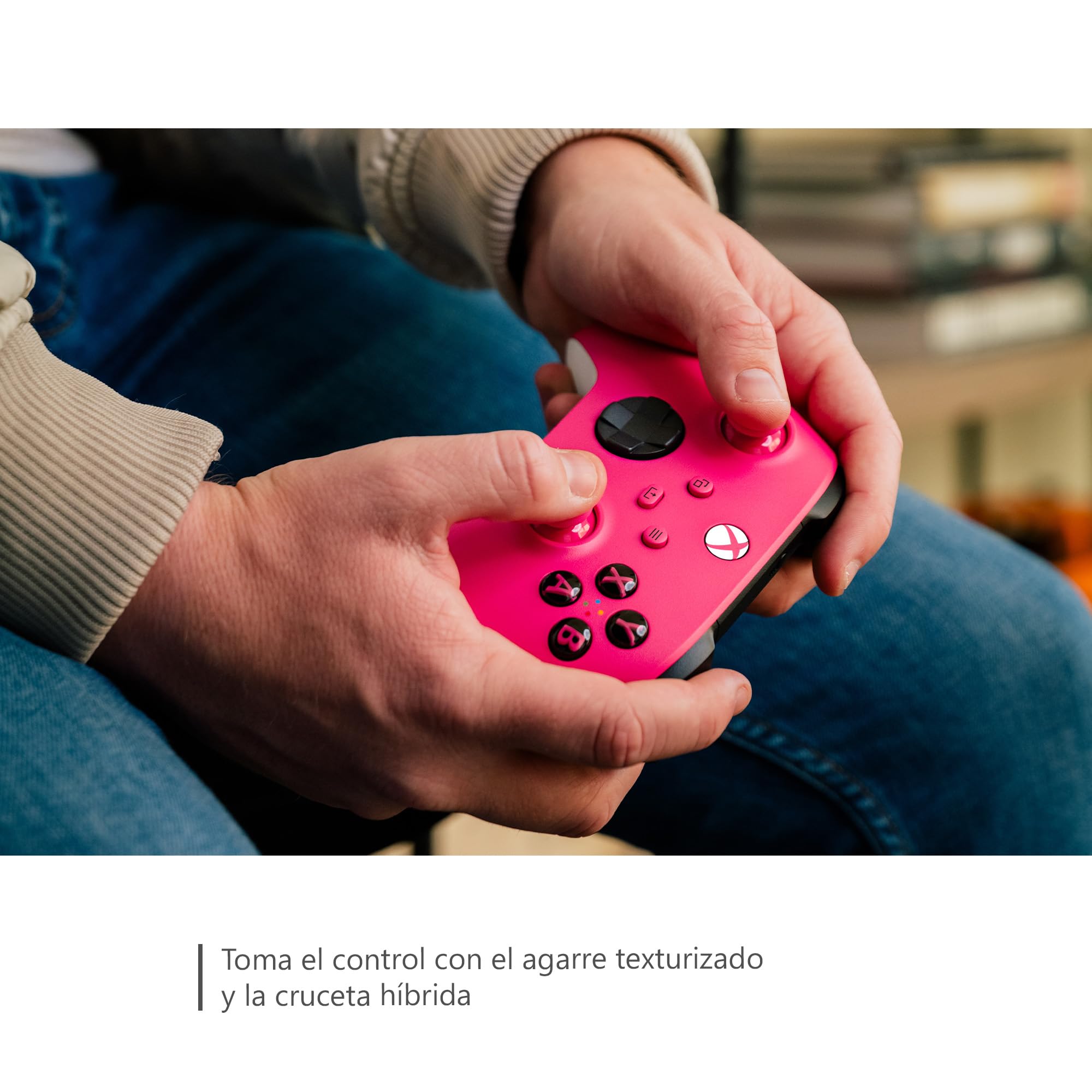 Xbox Wireless Controller Deep Pink Series X/S/One, Windows 10/11, iOS y Android
