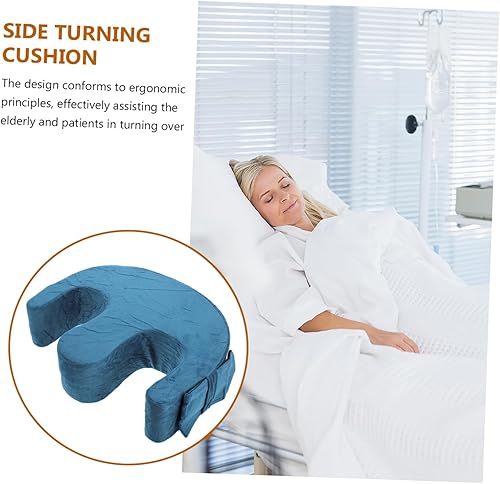 Miniatura 3 de GALPADA Cuña de apoyo de enfermería para ancianos, almohadilla de cuidado postrada en cama con parte inferior antideslizante, lavable a máquina,