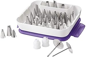 Wilton 55-Piece Piping Tip Set: Elevate Your Baking Skills