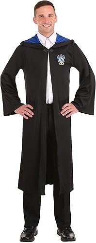 Miniatura 5 de Harry Potter Ravenclaw - Bata para adultos, disfraz oficial de Wizarding World Hogwarts Ravenclaw, uniforme para cosplay