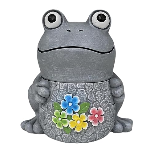 CHFJVANLME Frog Hide a Key Outside Spare Key Hiders Outdoor