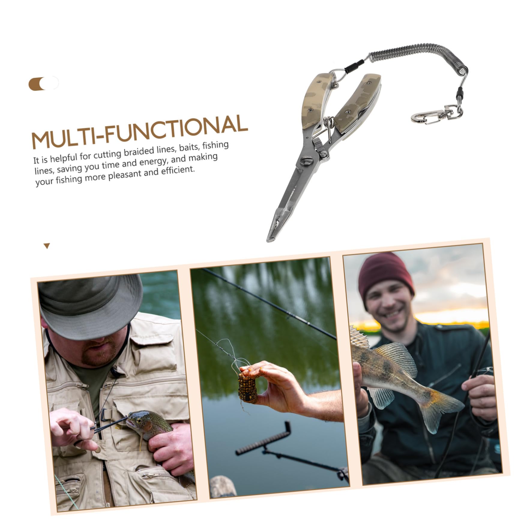 Toddmomy 4 Pezzi Pinze Da Pesca Pinze Per Pesci Tronchesi Accessori Professionali Per Legatura Forbici Per Fili Da Pesca Attrezzi Da Pesca Portatili Pinze Da Pesca Gadget Da Pesca