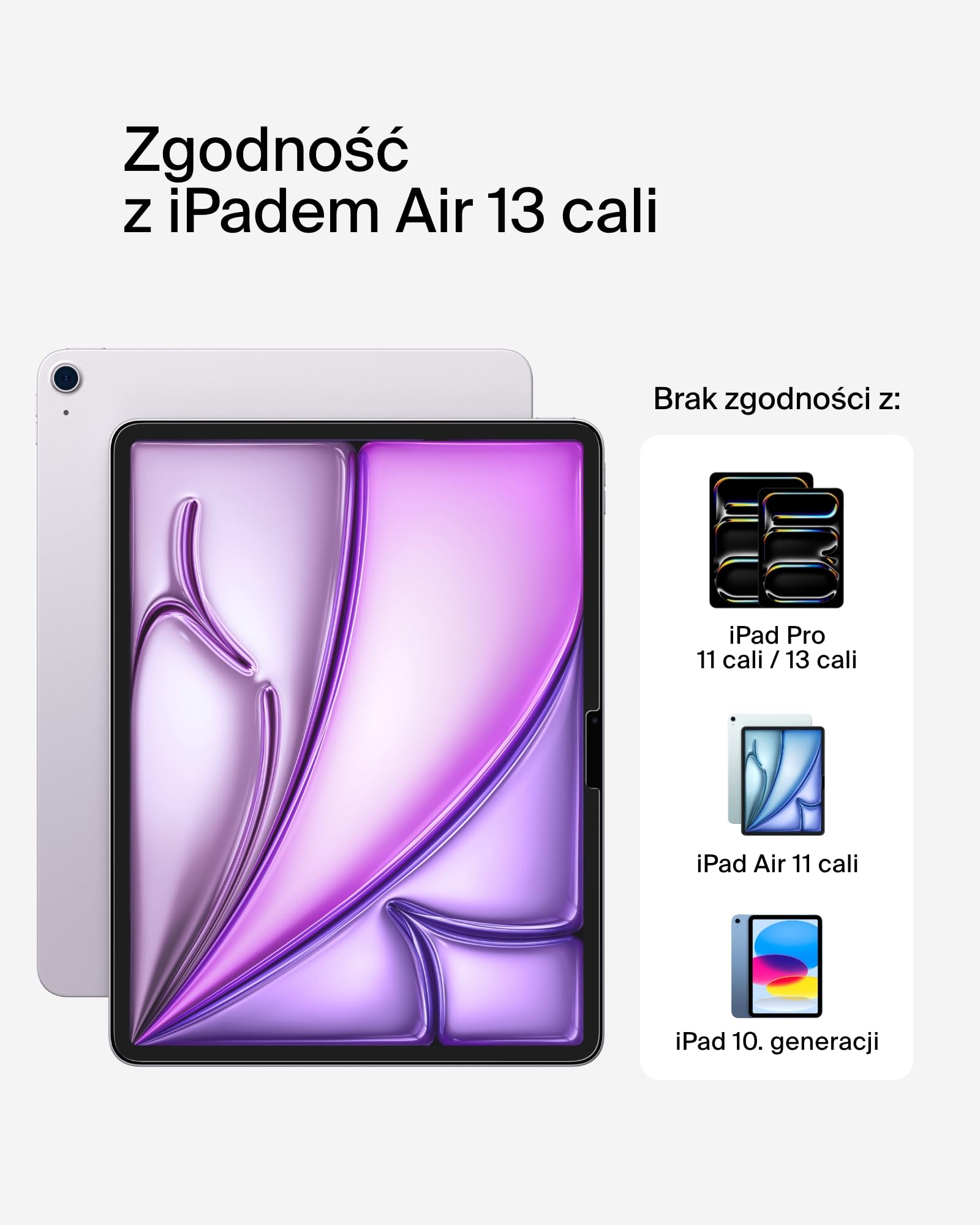 Belkin ScreenForce TemperedGlass szkło ochronne do iPada Air 13 cali, szkło hartowane o twardości 9H, grubość 0,33 mm, ochrona przed zarysowaniami i łatwe nakładanie, zgodne z etui i Apple Pencil