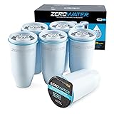 ZeroWater Official Replacement Filter - 5-Stage 0 TDS Filter Replacement - System IAPMO Certified to...