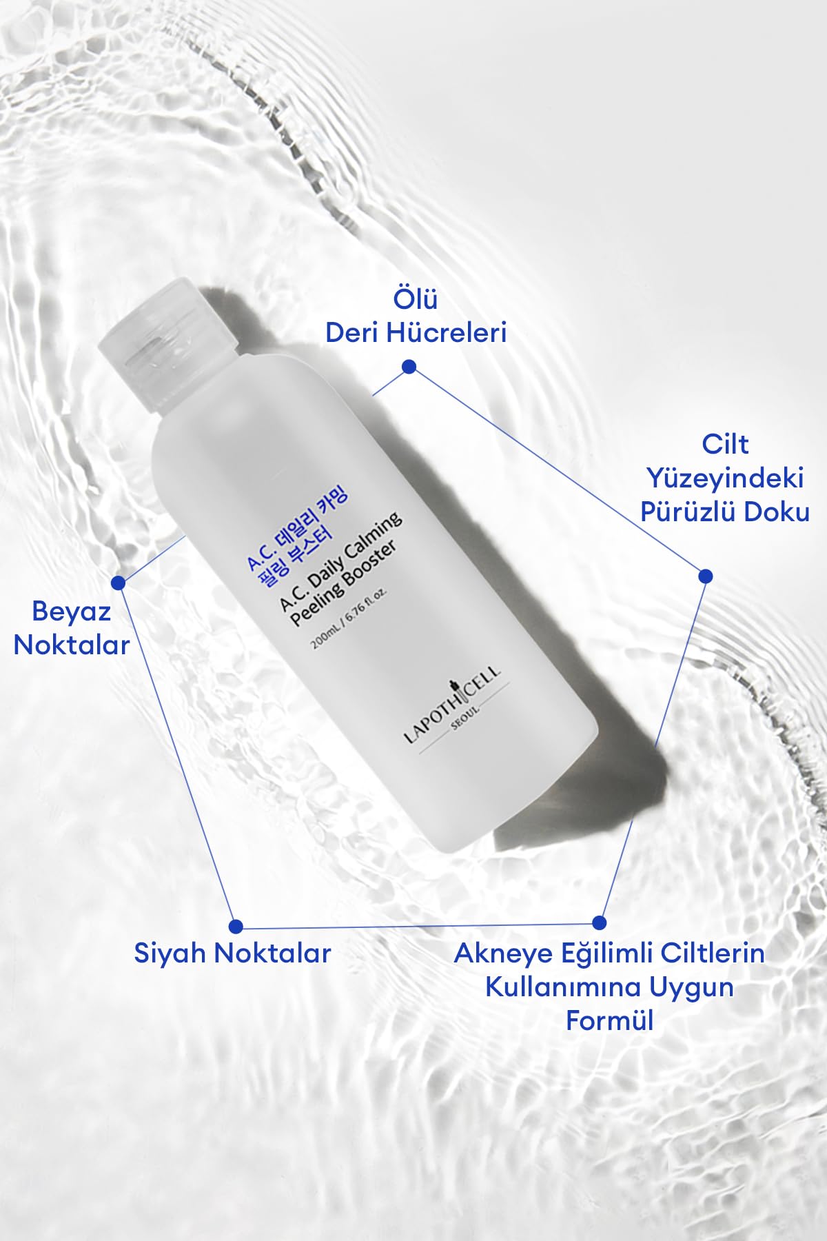 MISSHA Aha İçerikli Peeling Etkili Tonik Lapothıcell A C Daily Calming Booster