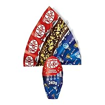 KITKAT Uovo di Pasqua 2026 Cioccolato al Latte con Wafer, Sorpresa e 1 KitKat Bunny 240g