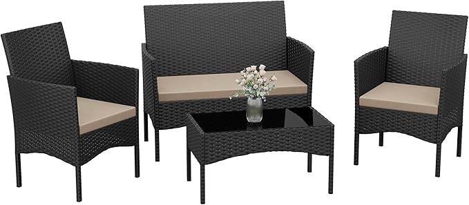 Kurapika 3-Piece Outdoor Patio Bistro Set