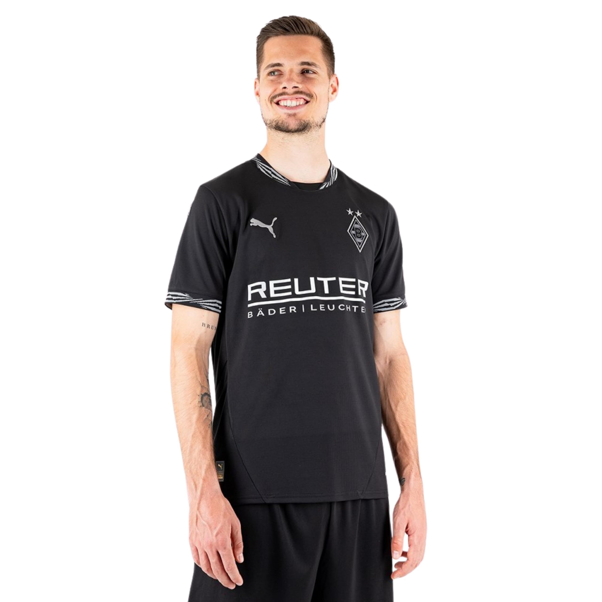 PUMA Offizielles Trikot Third | Borussia Mönchengladbach Saison 24/25 | Ausweichtrikot, dryCELL, Recyceltes Material, Gladbach Trikot