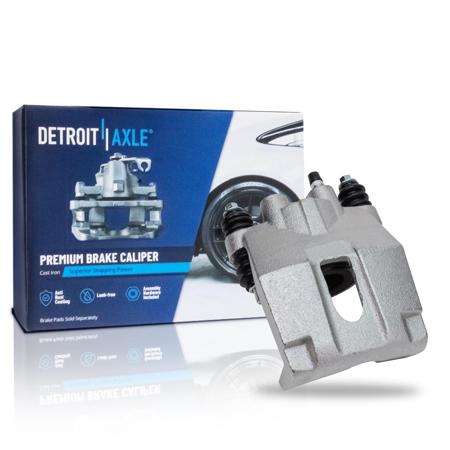 Detroit Axle - Rear Right Brake Caliper for 2004-2011 Ford F-150