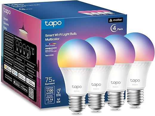 Tapo TP-Link Smart Light Bulbs — 1100 Lumens, Matter-Ready and Shockingly Bright