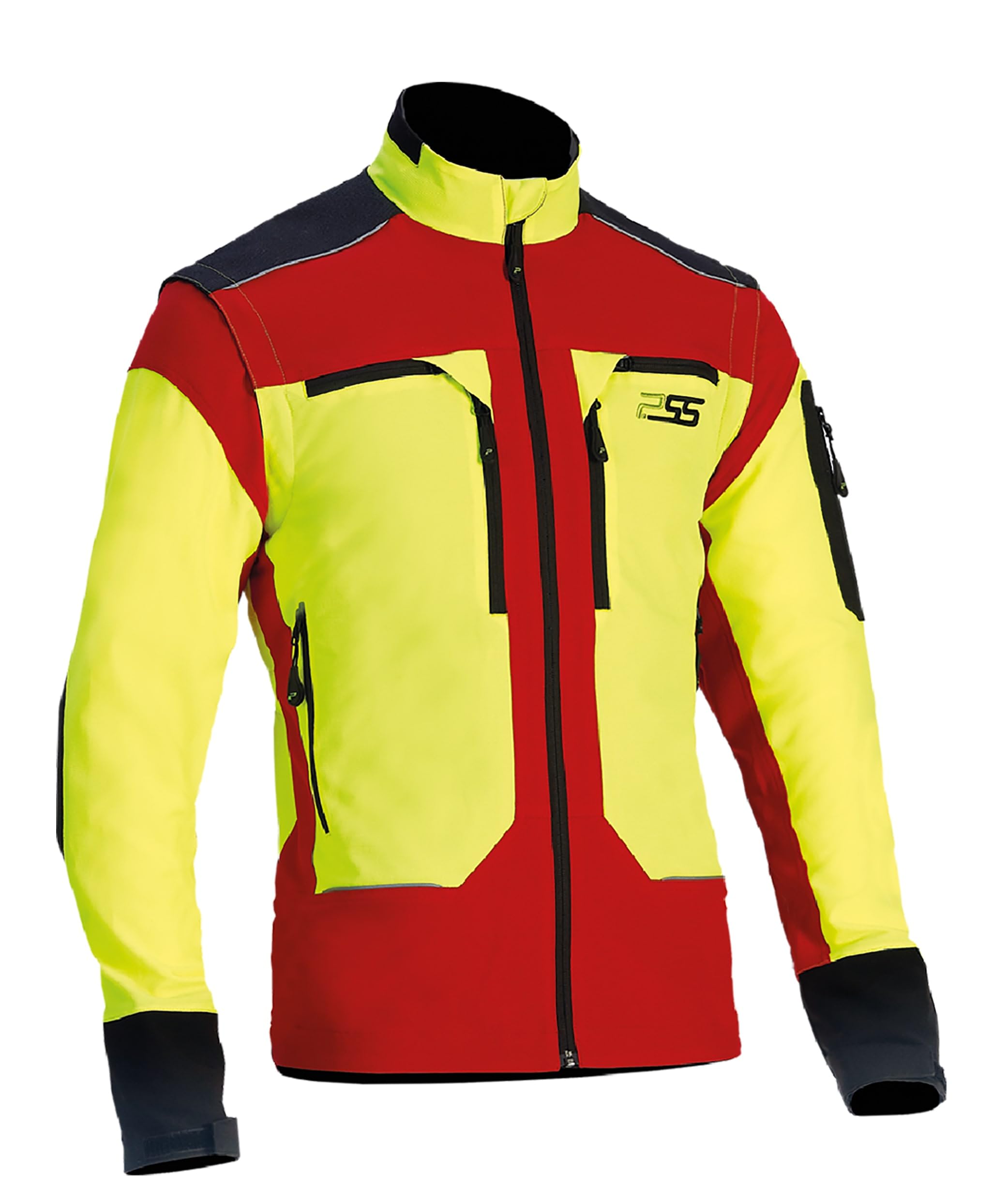 PSS Funktionsjacke X-treme Vario Rot/Gelb Größe 3XL