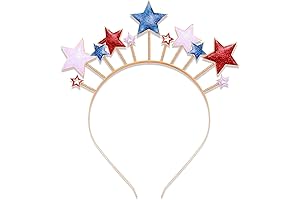 Patriotic Hair Accessory for Women's Independence Day festivities