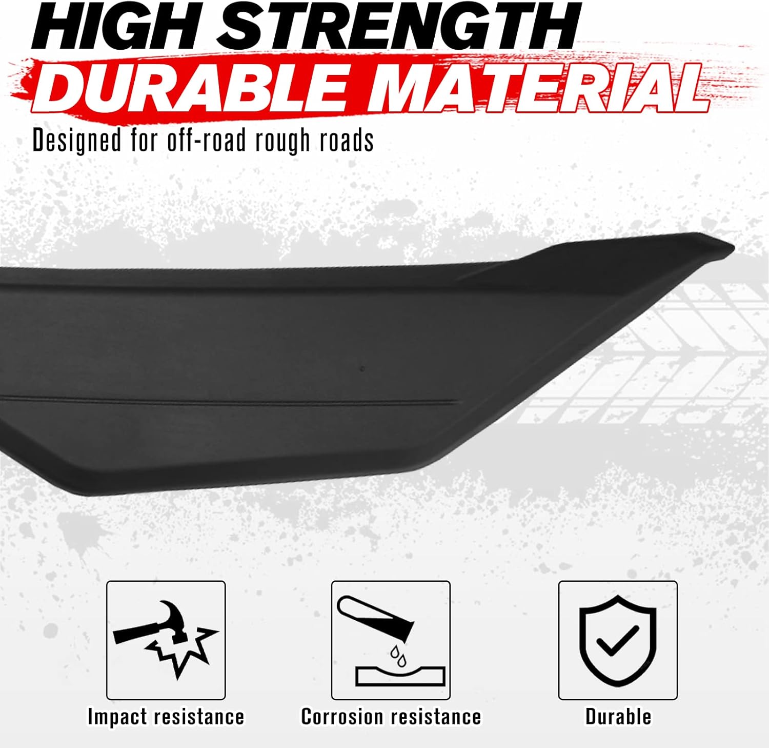 A & UTV PRO Right Fender Deflector for Can-Am Maverick X3 Max Turbo R Xds 2017-2024 2025, Combined Rear Fender Flare Extensions Mud Guard Flaps Accessories, Replace # OEM 705009512, Right Side