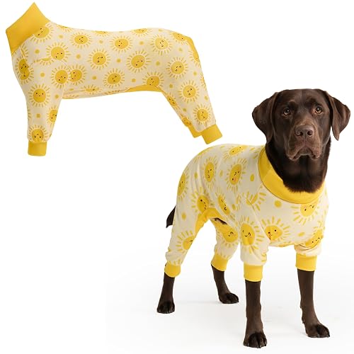 Pijama para perro Spark Paws, traje de recuperación para perro macho, mono, ultrasuave y con elasticidad de 4…