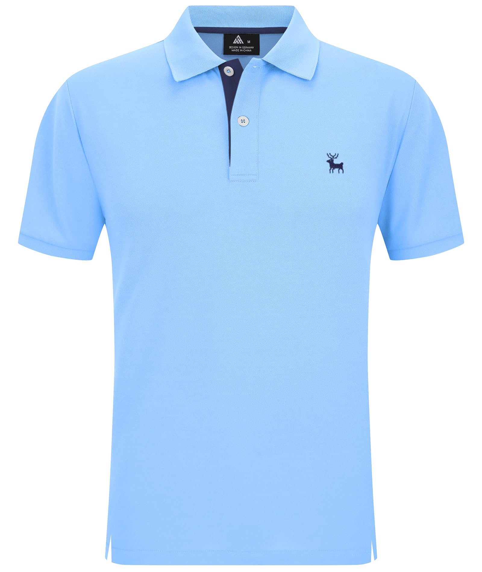 ZITY Poloshirt Herren Kurzarm Atmungsaktiv Golf Tennis T-Shirt Business Polohemd für Freizeit