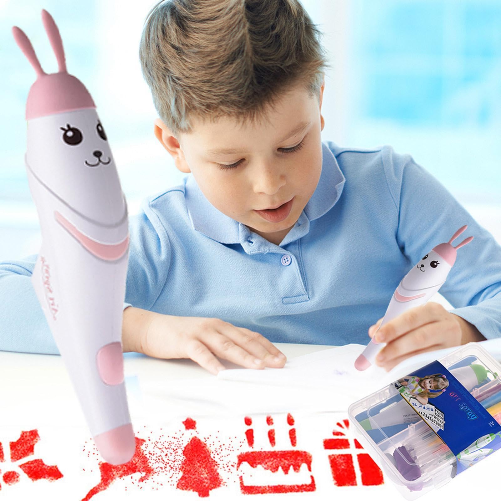 Penna spray per pittura ad aria, kit per aerografo elettrico senza fili | penne ad aerografo ricaricabili per oltre 3 anni, regalo per creazioni artistiche ad
