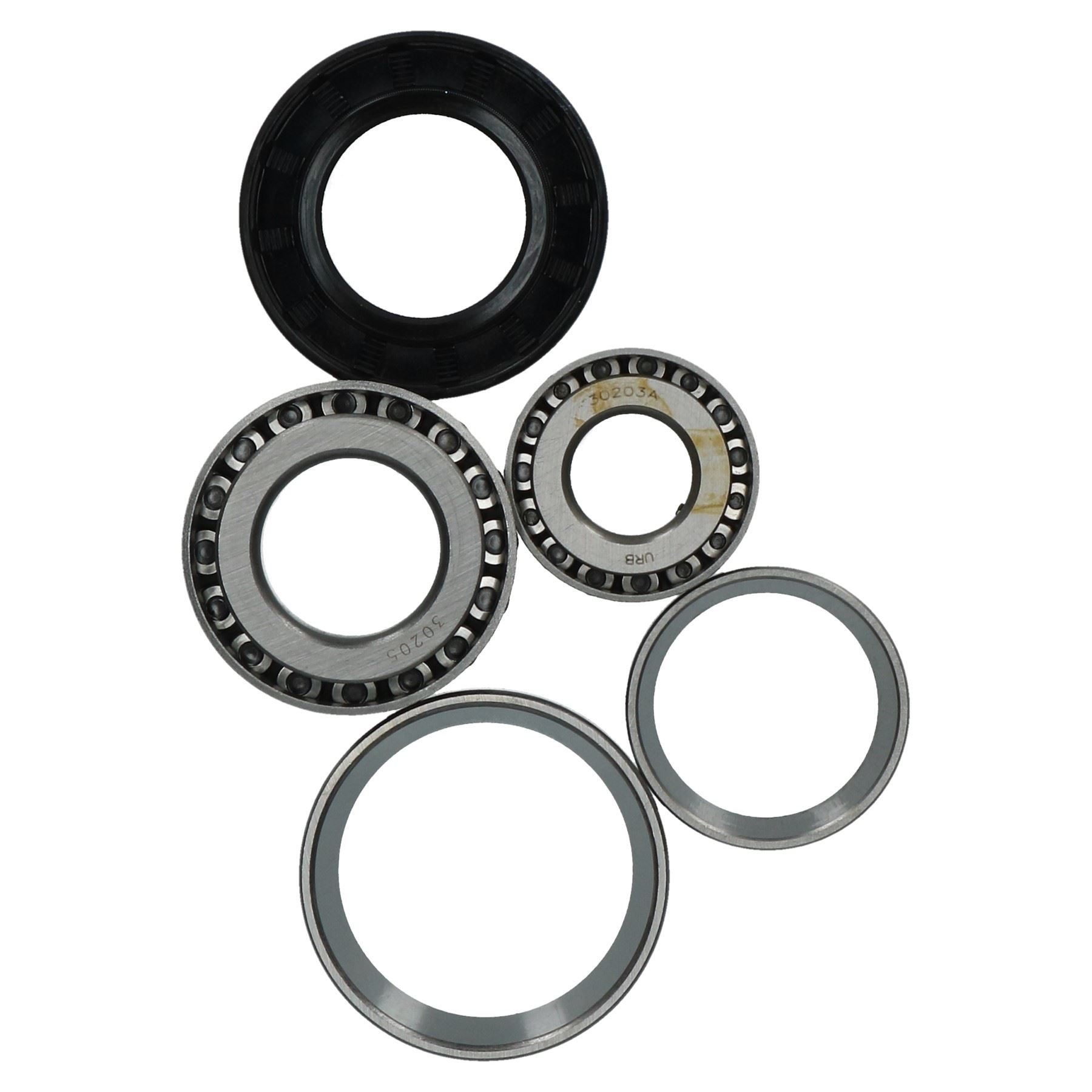 2 roulement rouleaux coniques fixés moyeux non freinée ALKO ALKO 143 369689