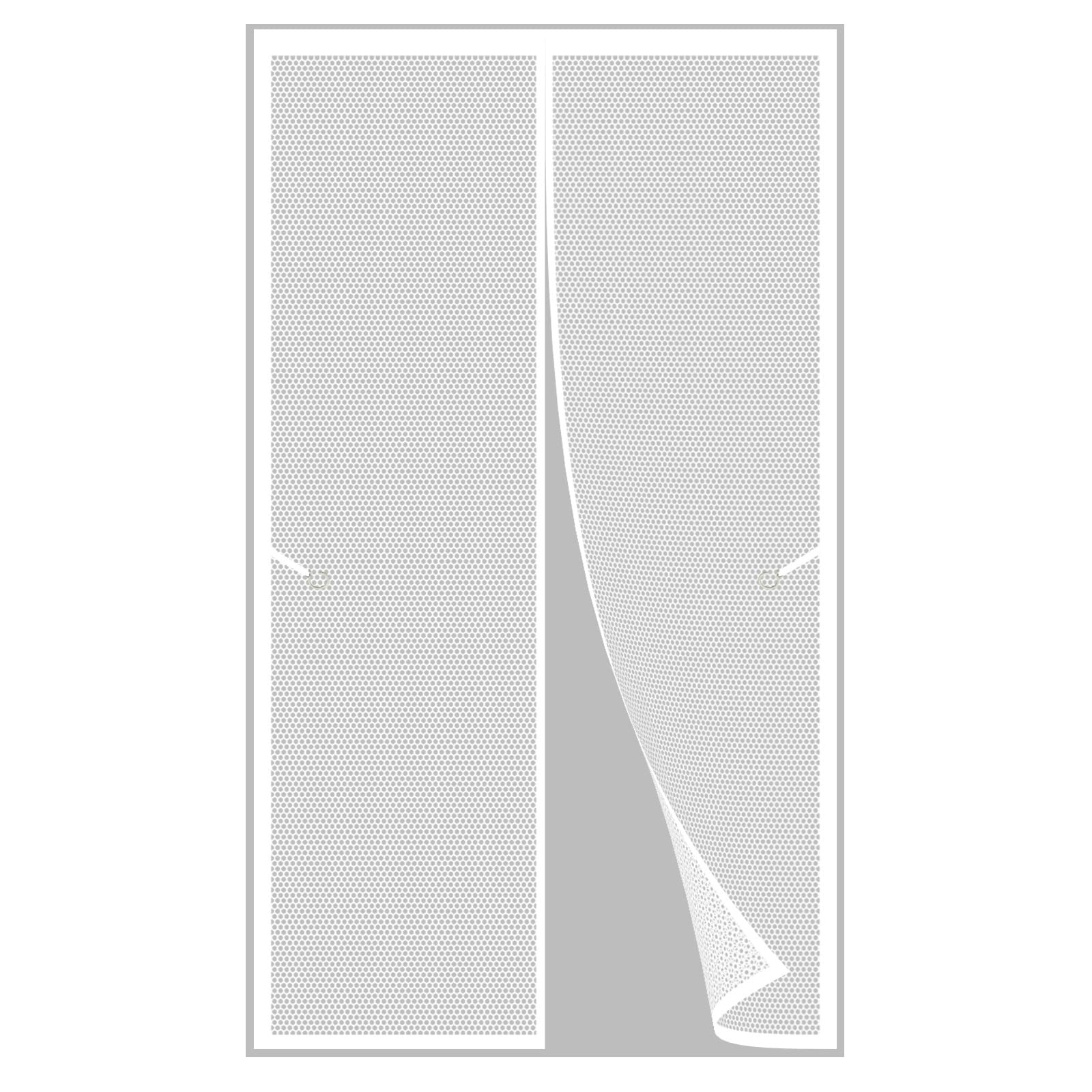 Doguo White Magnetic Window Screen Insect Mesh 120 X 290 Cm Fly Screens For Windows Mosquito Bug Protection Without Drilling Easy To Install Insect Mosquito Net Fly Screens For Windows,