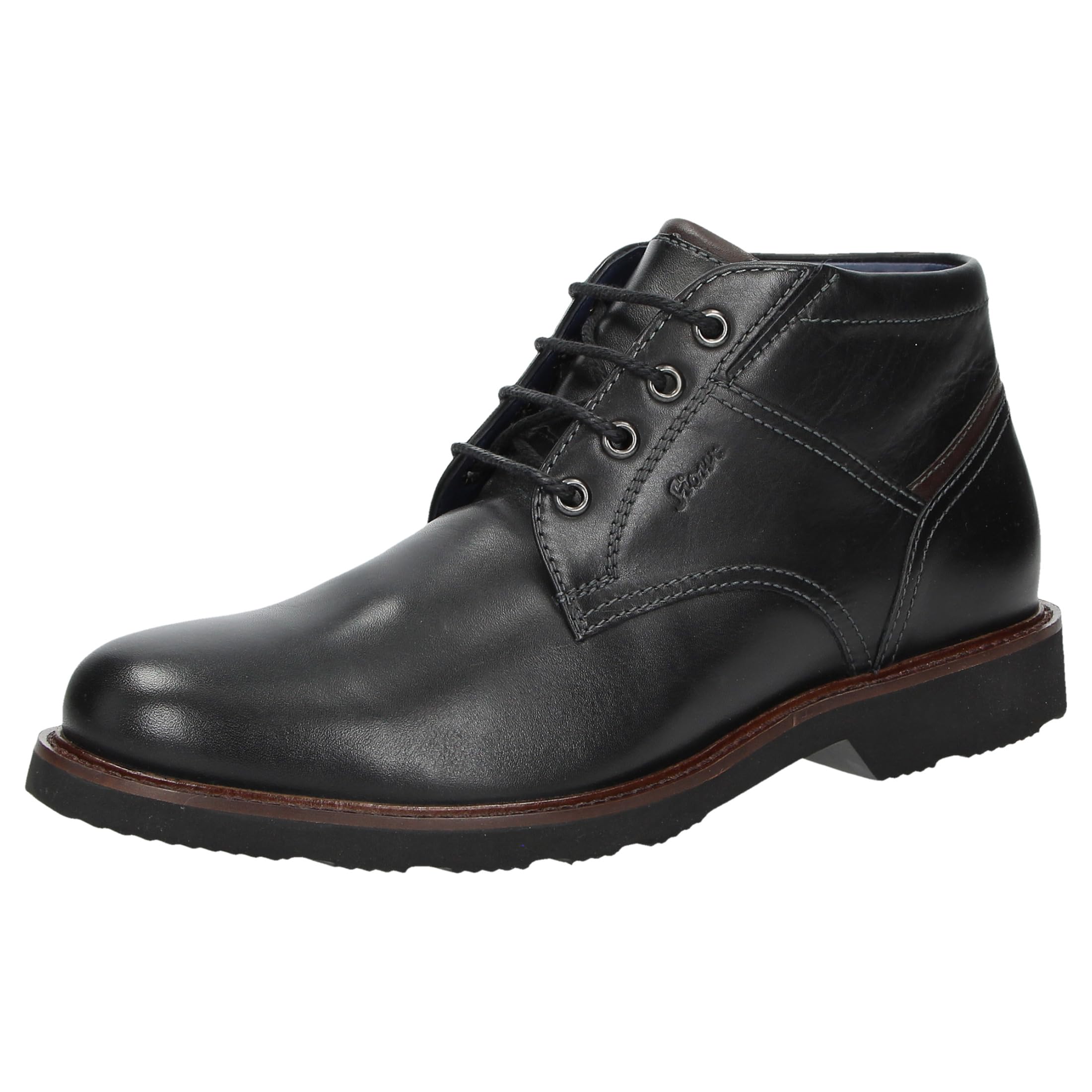Sioux Men's Dilip-718-h Oxford Flat, Black, 7.5 UK