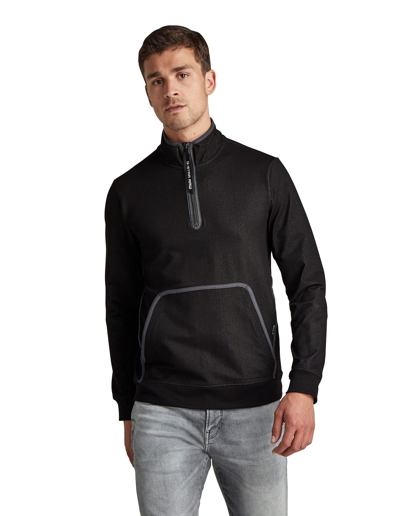 G-STAR RAWMen's Half Zip Bound Tweeter Sweatshirt