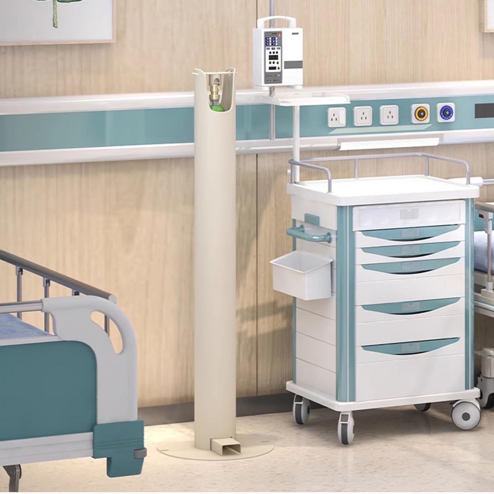 Dispenser gel disinfettante mani Igienizzatore Per Mani A Pedale Supporto Da Pavimento, Indipendente Pro Dispenser Di Sapone Schiumoso Stazione Di Igienizzazione, Ufficio Hotel Ospedale Supporto Per S