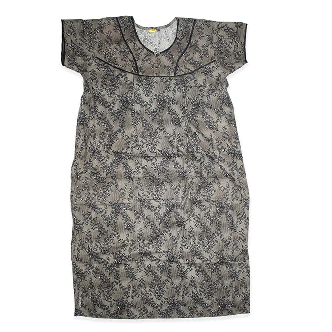 Women Beautiful Floral Print Feeding/Maternity/Nursing Nighty/Night Dress/Nightwear