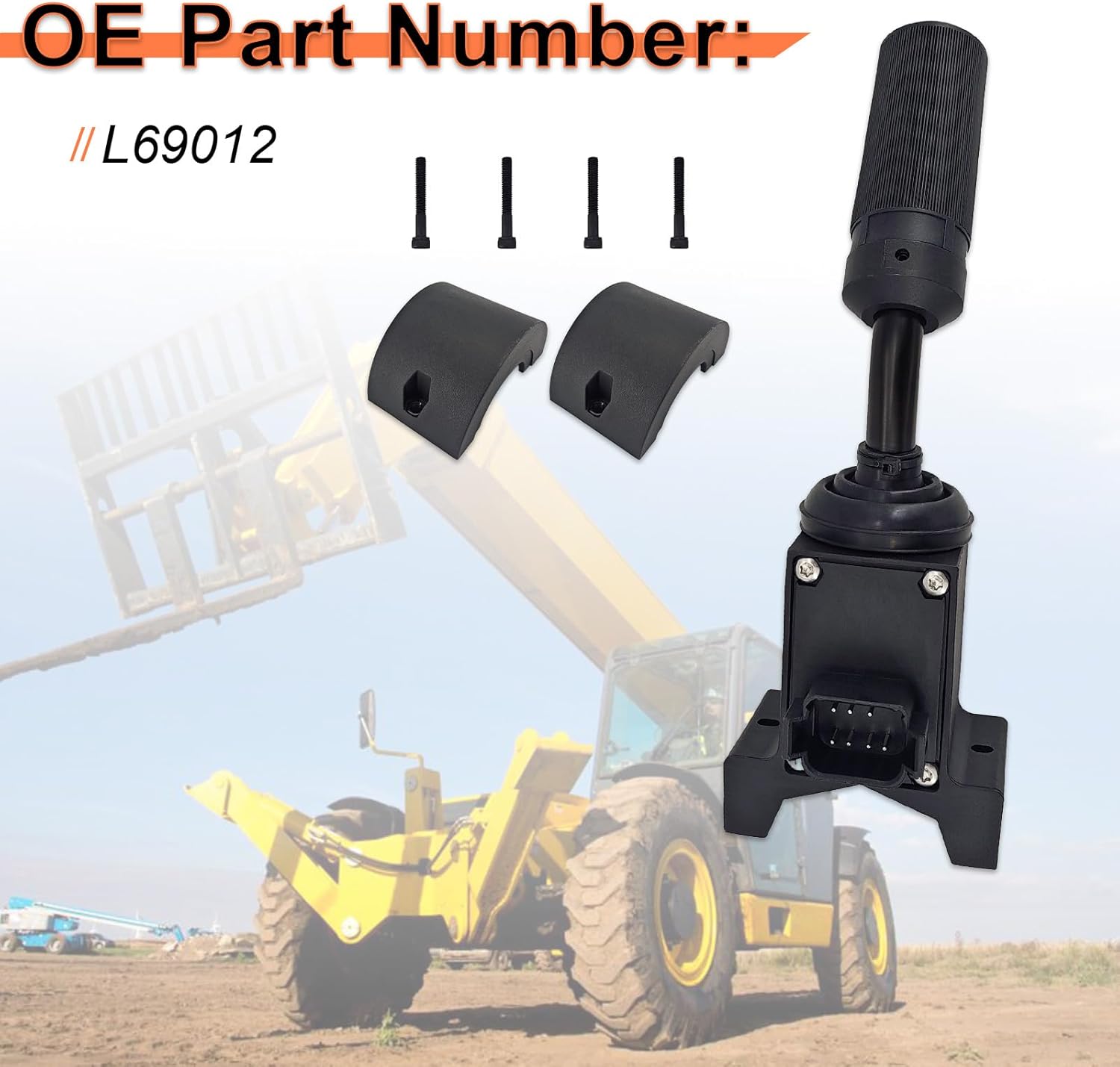 L69012 Transmission Shifter Shift Lever 4 Speed Compatible with GEHL Telehandler 552 RS6-34 RS6-42 RS8-44 DL6-DL8-DL10-DL12