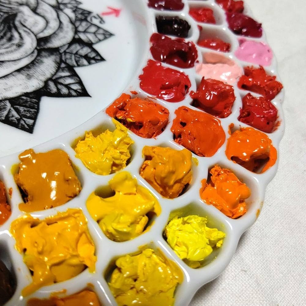 Amazon.co.jp: ヒグチユウコホルベインコラボ108色陶器眼花