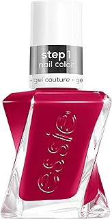 essie Gel Couture Nail Polish, Long-Lasting Deep Magenta Nail Polish, Vegan, Chevron Trend, 0.46 fl oz