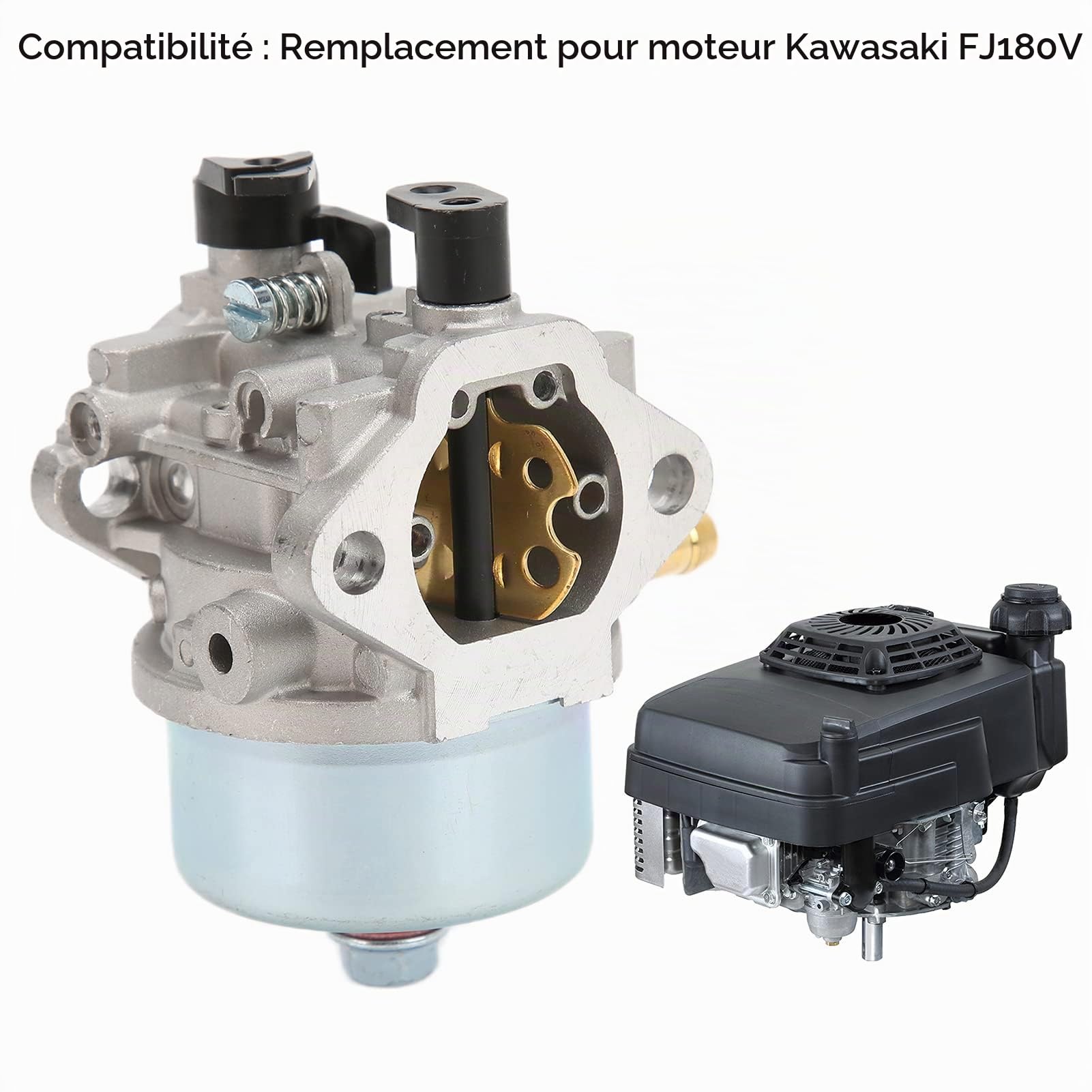 15004‑0962, Remplacement pratique du carburateur pour Kawasaki FJ180V pour moteur