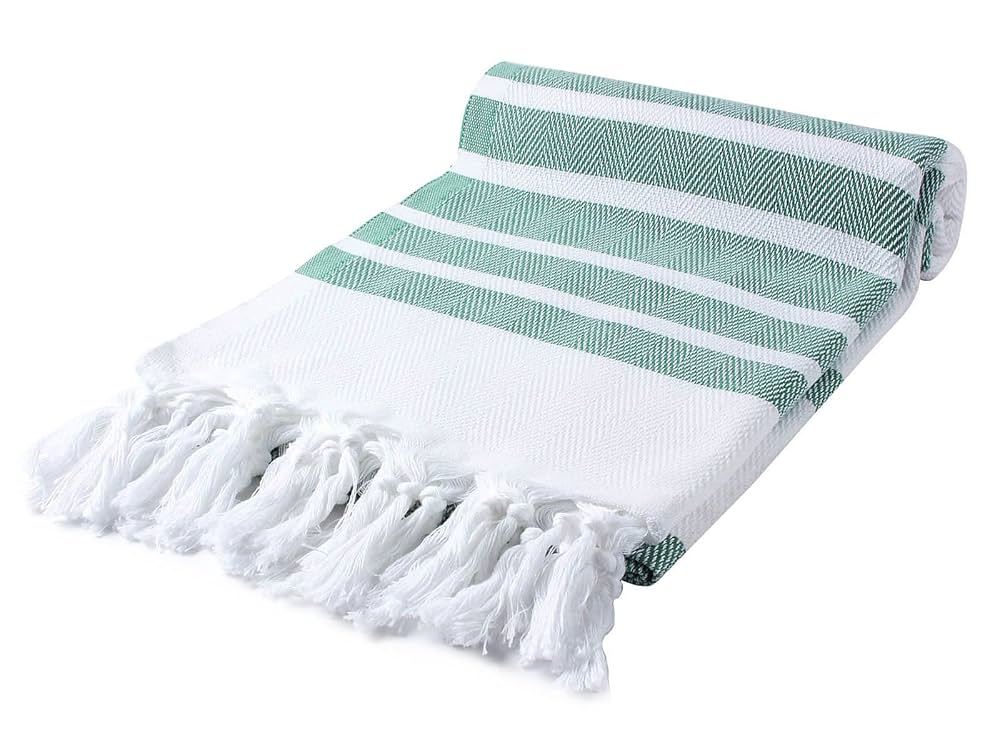 その2 Amazon.com: Cacala Pestemal Turkish Beach Towel Highly