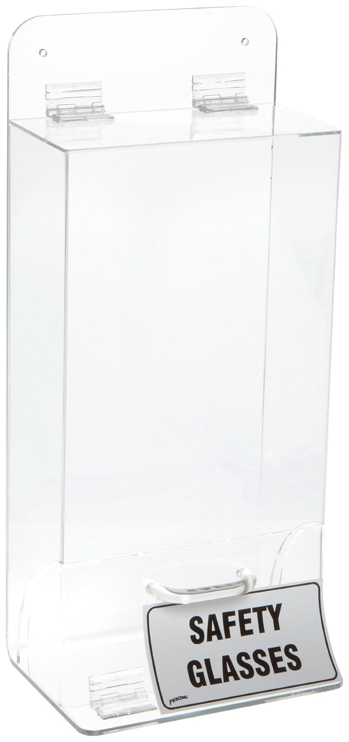 Brady MVSDL 18" Height, 8" Width, 4" Depth, Tough Acrylic, Black And