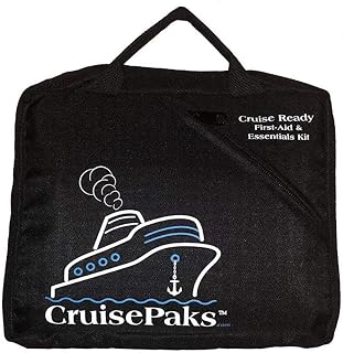 Cruisepaks Cruise Essentials First Aid and Medicine Travel Kit Replacement Bag (Deluxe Bag)