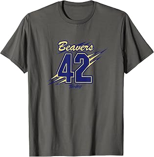 Teen Wolf Go Beavers Werewolf Basketball 42 Collegiate T-Shirt