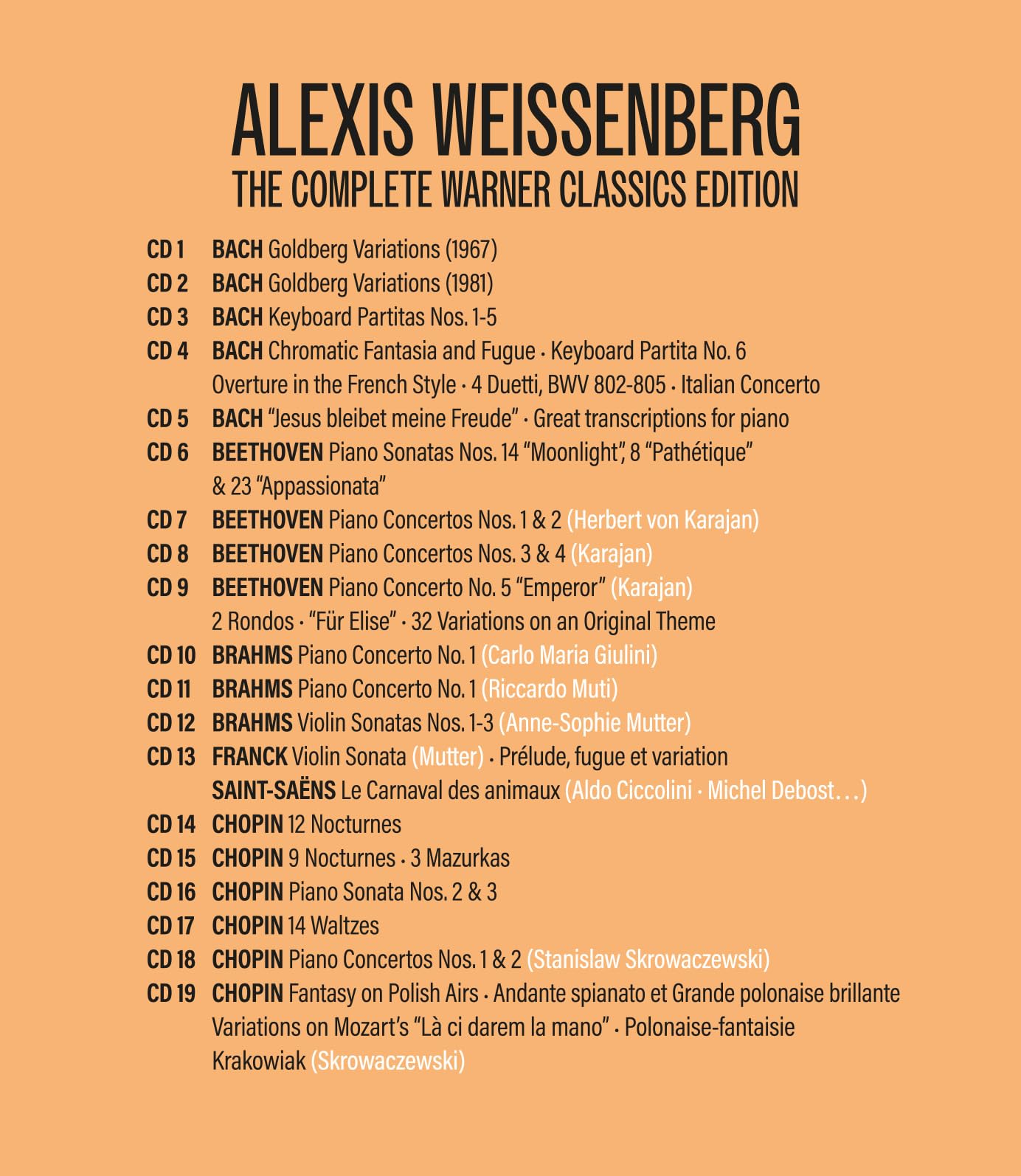 The Complete Warner Classics Édition