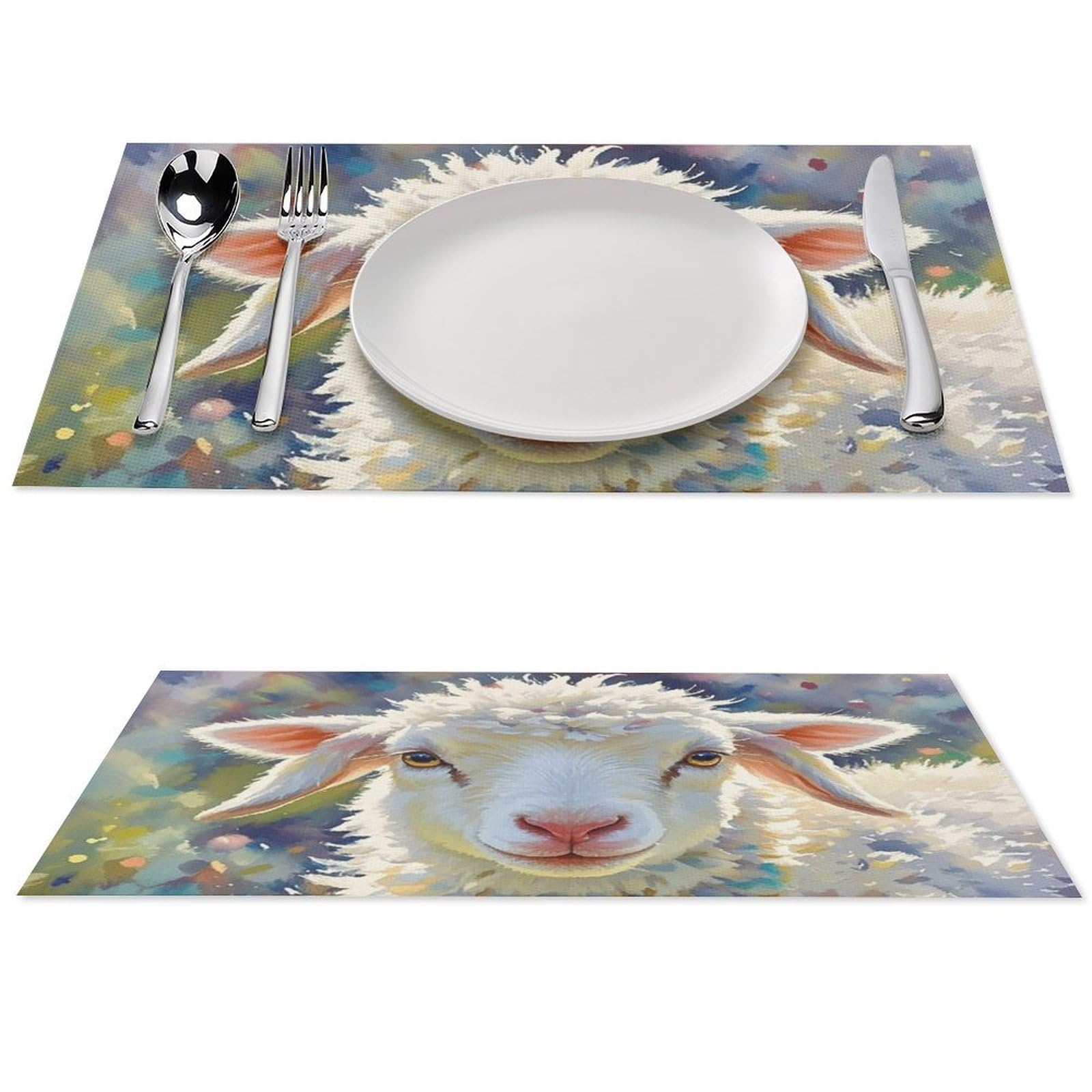 Set de table PVC mouton pour sublimer votre salle à manger et terrasse