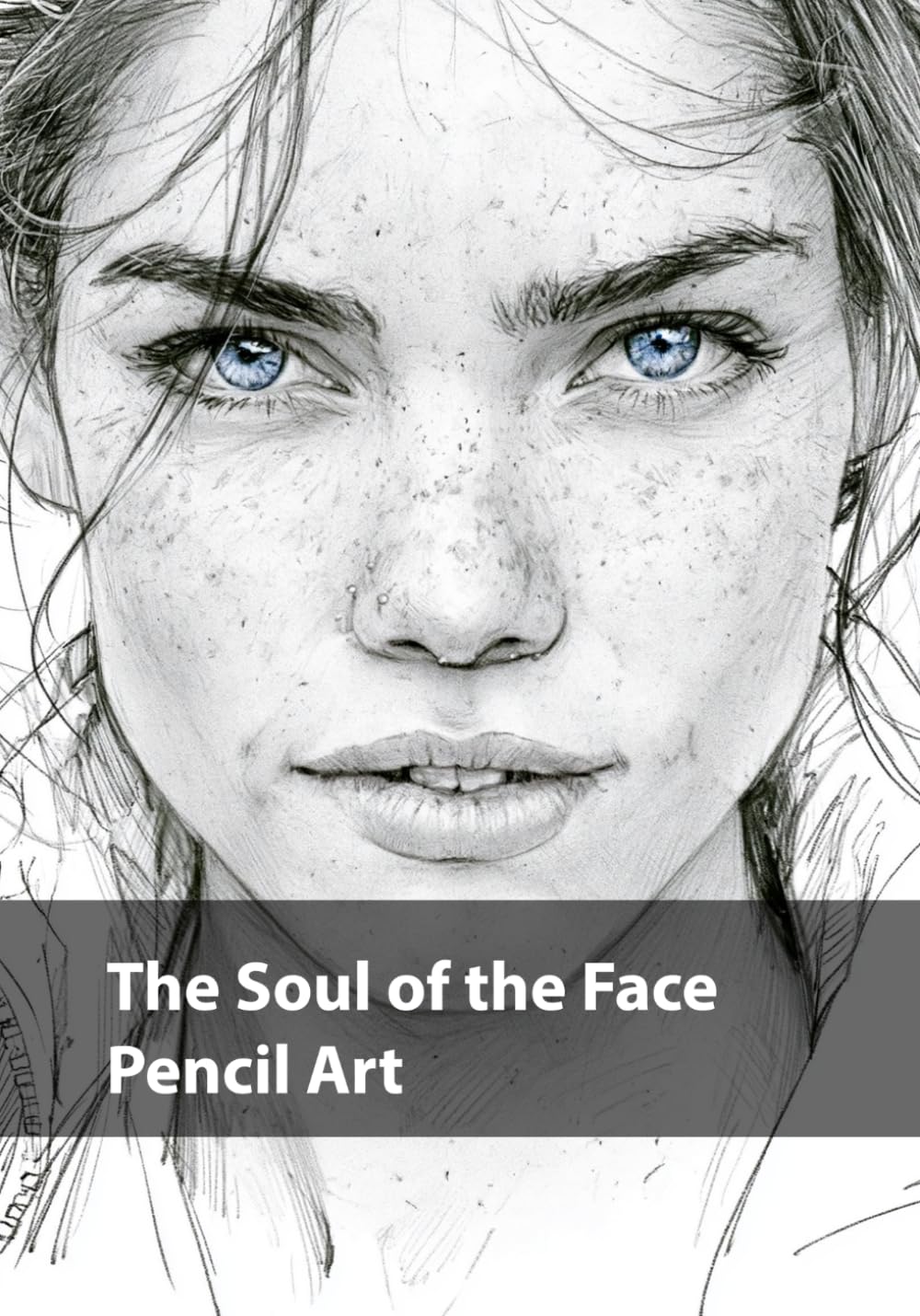 The Soul of the Face, Pencil Art: A Collection of Realistic Black and White Portraits Capturing Human Emotion, Character, and Expression (Monochrome Souls)