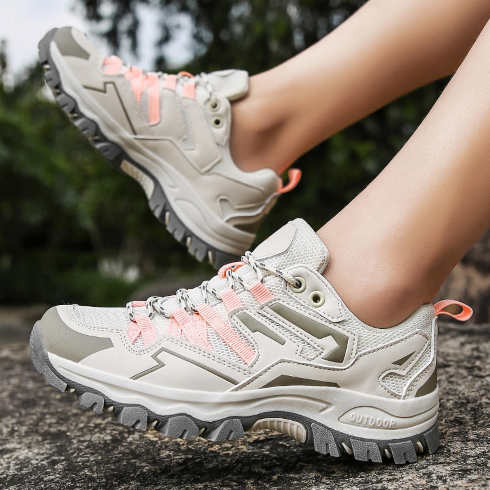 Kobiety buty trekkingowe niskie oddychające chodzenia trekkingu