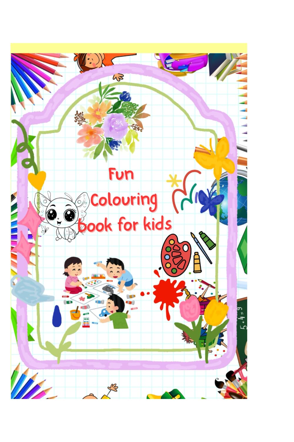 Colouring book fun for Kids: Colour by Numbers