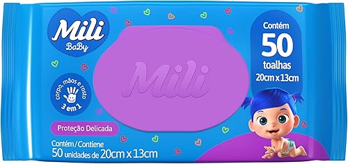 Mili Toalhas Umedecidas Baby